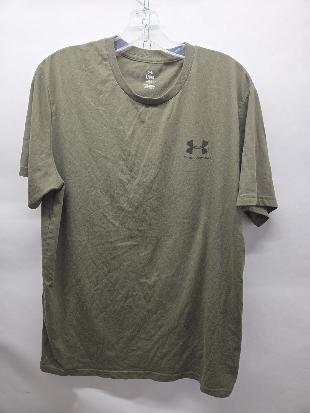 Under Armour Men's UA Sportstyle Left Chest Short Sleeve T-shirt Mens L